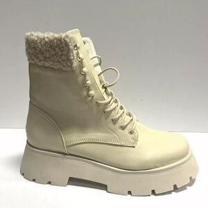 Sam Edelman Womens Circus Larsa Boot Ivory Size 9.5 M